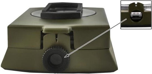 Durable Folding Outdoor Compass – Navigation Tool for Hiking & Survival Use