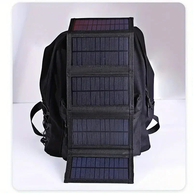 OutdoorzLand – Foldable Solar Panel with 12W Output and USB Charging Port