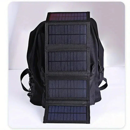 OutdoorzLand – Foldable Solar Panel with 12W Output and USB Charging Port